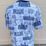 [Stewart Simmons] Auburn Team Toile Embroidered Tee - The Pink Pineapple 850
