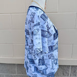 [Stewart Simmons] Auburn Team Toile Embroidered Tee - The Pink Pineapple 850