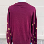 [Stewart Simmons] Florida State Mockneck Sweater - The Pink Pineapple 850
