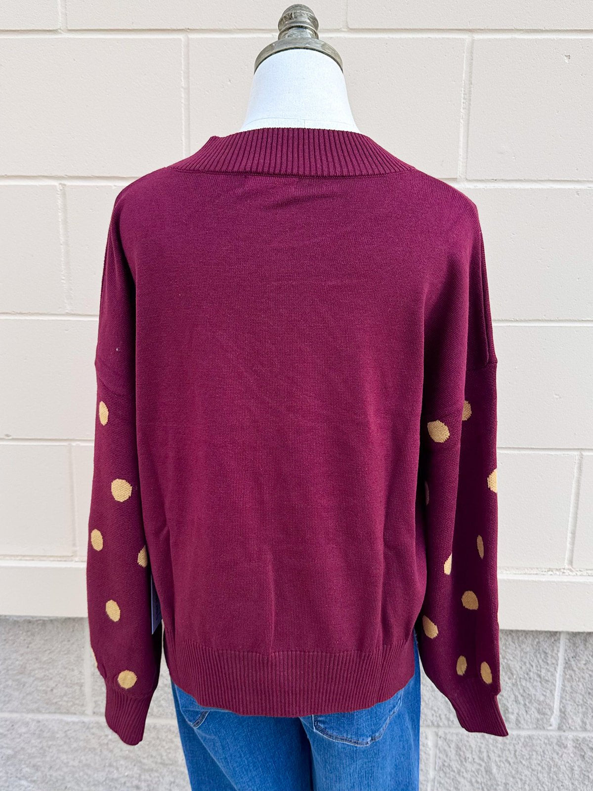 [Stewart Simmons] Florida State Mockneck Sweater - The Pink Pineapple 850