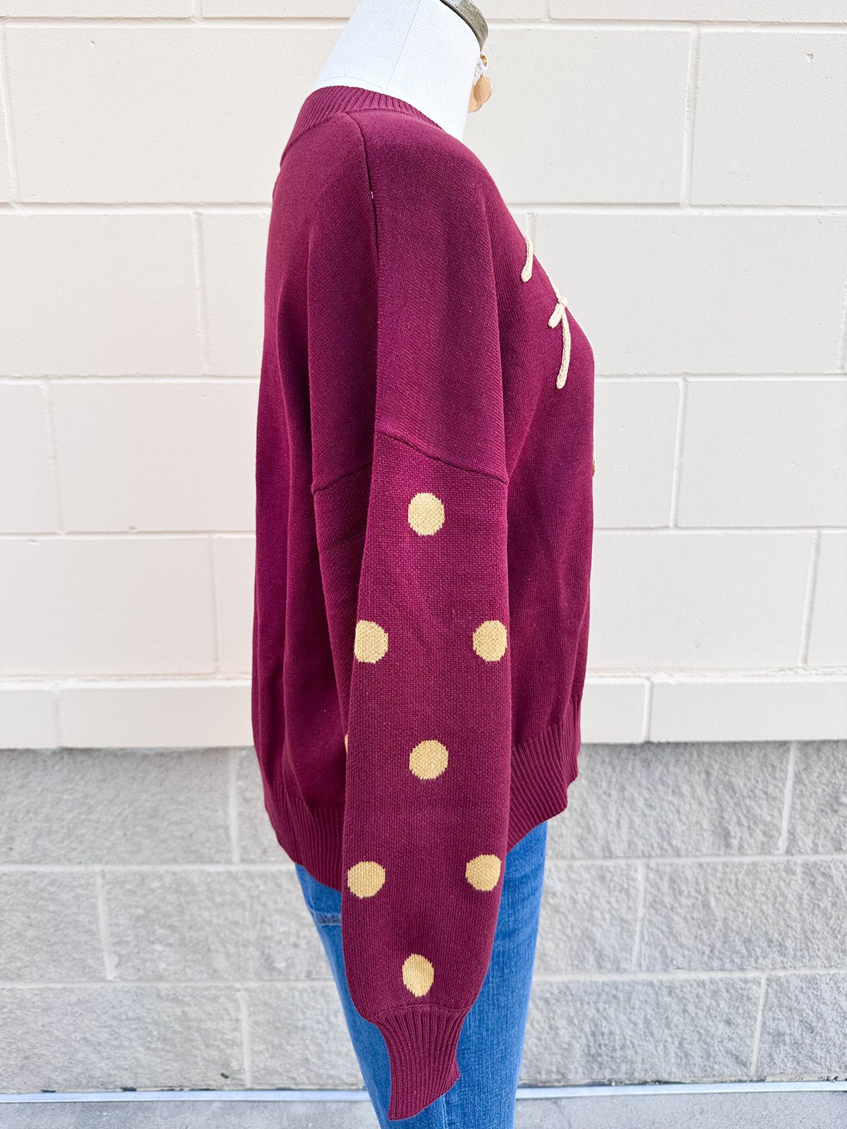 [Stewart Simmons] Florida State Mockneck Sweater - The Pink Pineapple 850