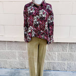 [Stewart Simmons] FSU Homecoming Ruffle Top - The Pink Pineapple 850