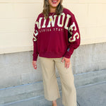 [Stewart Simmons] The Heritage Plaid Crewneck | FSU - The Pink Pineapple 850