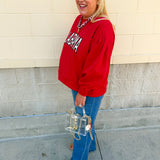 [Stewart Simmons] The Legacy Fleece Crewneck | Alabama - The Pink Pineapple 850