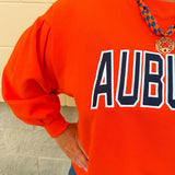 [Stewart Simmons] The Legacy Fleece Crewneck | Auburn - The Pink Pineapple 850