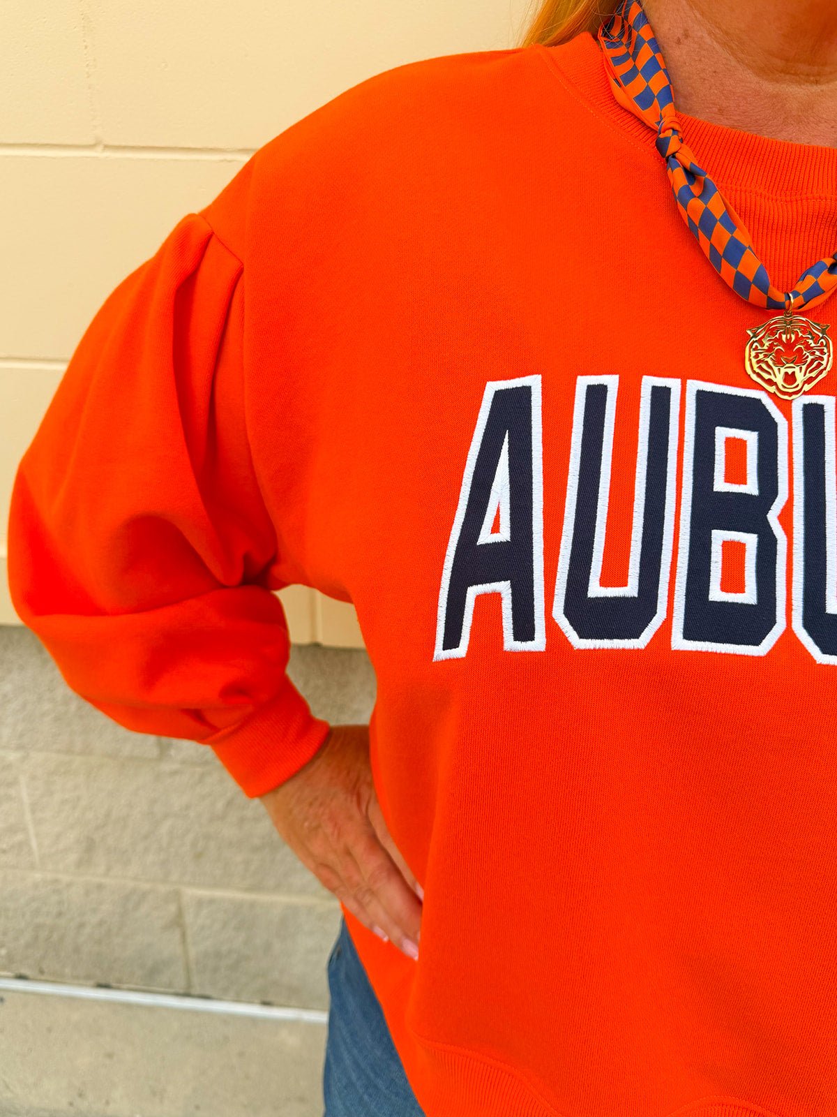 [Stewart Simmons] The Legacy Fleece Crewneck | Auburn - The Pink Pineapple 850