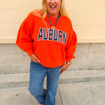 [Stewart Simmons] The Legacy Fleece Crewneck | Auburn - The Pink Pineapple 850