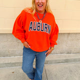 [Stewart Simmons] The Legacy Fleece Crewneck | Auburn - The Pink Pineapple 850