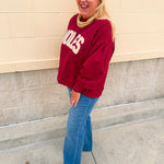 [Stewart Simmons] The Legacy Fleece Crewneck | FSU - The Pink Pineapple 850