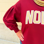 [Stewart Simmons] The Legacy Fleece Crewneck | FSU - The Pink Pineapple 850