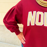 [Stewart Simmons] The Legacy Fleece Crewneck | FSU - The Pink Pineapple 850