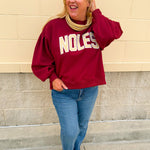 [Stewart Simmons] The Legacy Fleece Crewneck | FSU - The Pink Pineapple 850