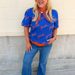 [Stewart Simmons] The Merit Puff Sleeve Sweater | Florida - The Pink Pineapple 850