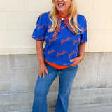[Stewart Simmons] The Merit Puff Sleeve Sweater | Florida - The Pink Pineapple 850