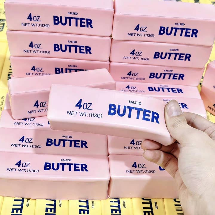Stick of Butter Squishy in Pink - The Pink Pineapple 850