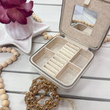Stitch & Shine Leather Jewelry Box - The Pink Pineapple 850