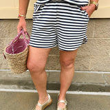 Stripe & Ease Two - Piece Set - The Pink Pineapple 850