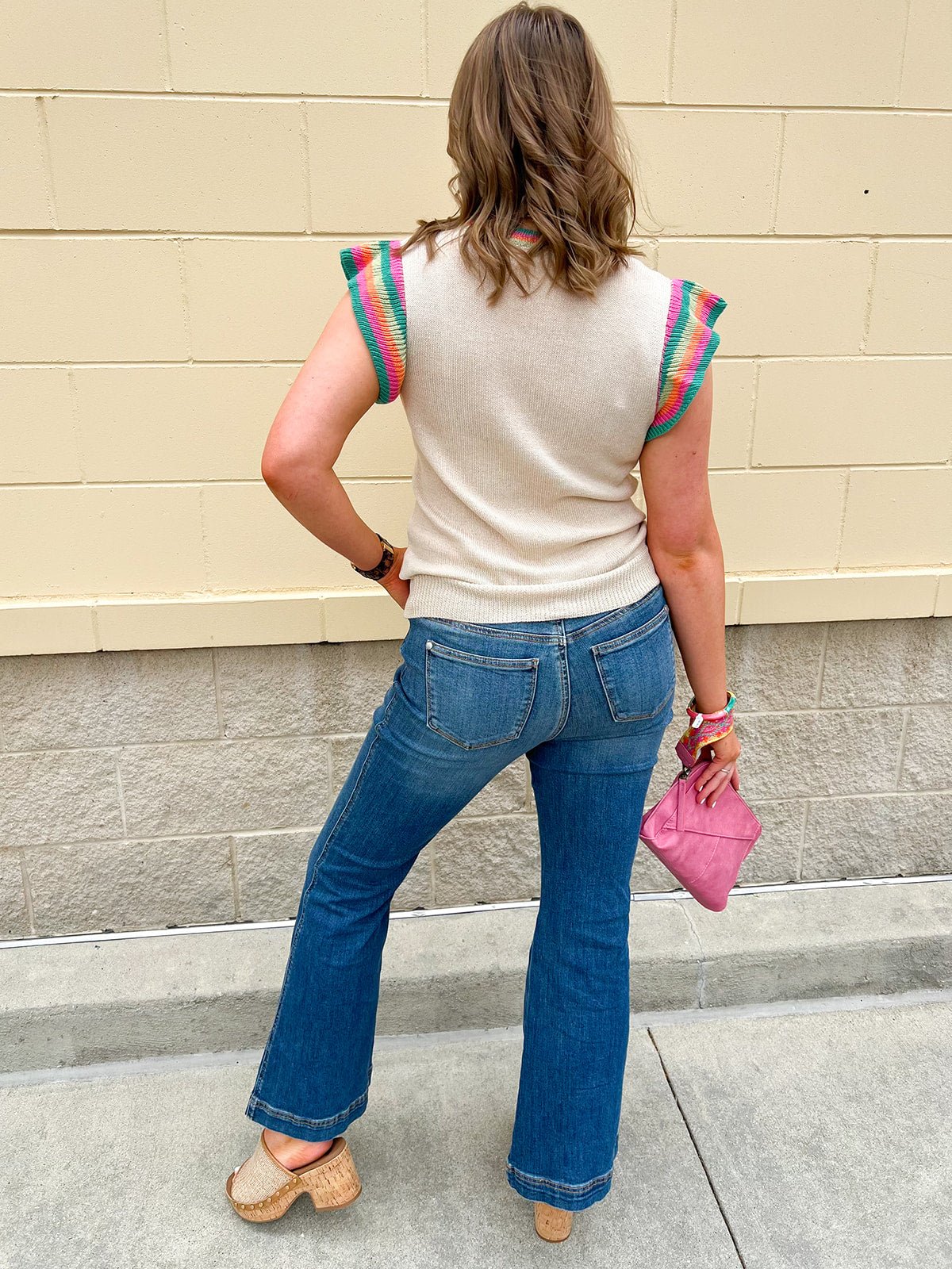 Sunbeam Ruffle Knit Top - The Pink Pineapple 850