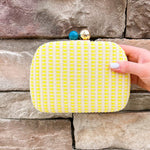 Sunbeam Woven Mini Crossbody - The Pink Pineapple 850