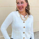 Sunday Poise Cardigan - The Pink Pineapple 850
