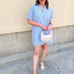 Sunday Stroll Gingham Dress - The Pink Pineapple 850