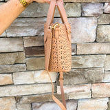 Sunlace Scallop Crossbody Tote - The Pink Pineapple 850