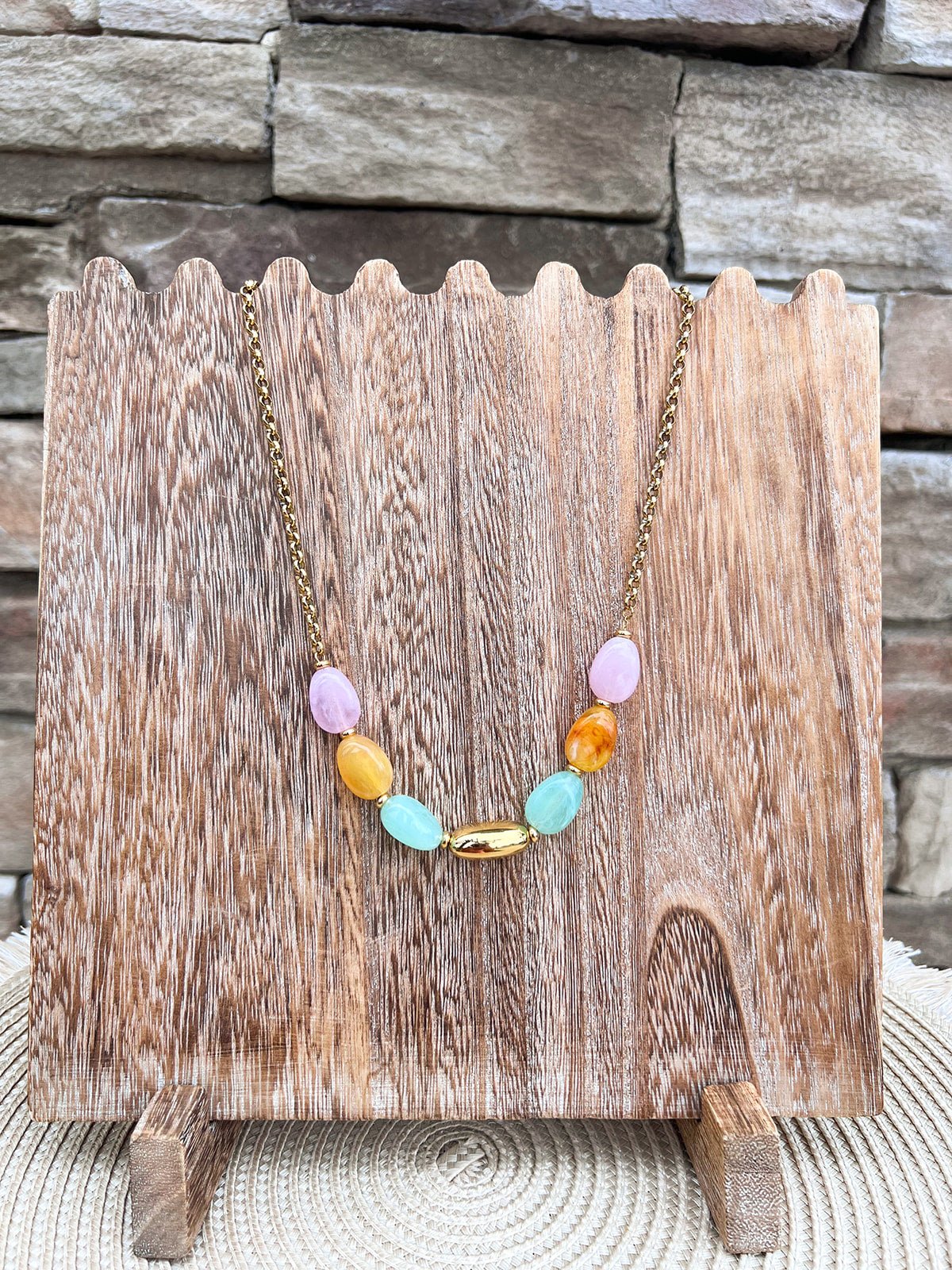 Sunlit Harmony Necklace - The Pink Pineapple 850