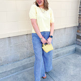Sunny Lemon Days Knit Pullover - The Pink Pineapple 850