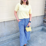 Sunny Lemon Days Knit Pullover - The Pink Pineapple 850
