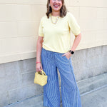 Sunny Lemon Days Knit Pullover - The Pink Pineapple 850