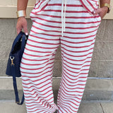 Sunset Stripe Lounge Set - The Pink Pineapple 850