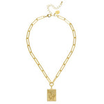 [Susan Shaw] Bird Bam Large Paperclip Mahjong Necklace - The Pink Pineapple 850