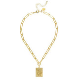 [Susan Shaw] Bird Bam Large Paperclip Mahjong Necklace - The Pink Pineapple 850