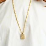 [Susan Shaw] Bird Bam Long Mahjong Necklace - The Pink Pineapple 850