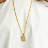 [Susan Shaw] Bird Bam Long Mahjong Necklace - The Pink Pineapple 850