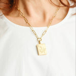 [Susan Shaw] Bird Bam Medium Paperclip Mahjong Necklace - The Pink Pineapple 850