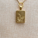 [Susan Shaw] Bird Bam Medium Paperclip Mahjong Necklace - The Pink Pineapple 850