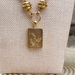 [Susan Shaw] Bird Bam Pearl Mahjong Necklace - The Pink Pineapple 850