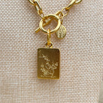 [Susan Shaw] Bird Bam Toggle Mahjong Necklace - The Pink Pineapple 850