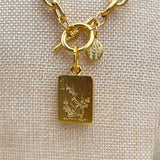 [Susan Shaw] Bird Bam Toggle Mahjong Necklace - The Pink Pineapple 850
