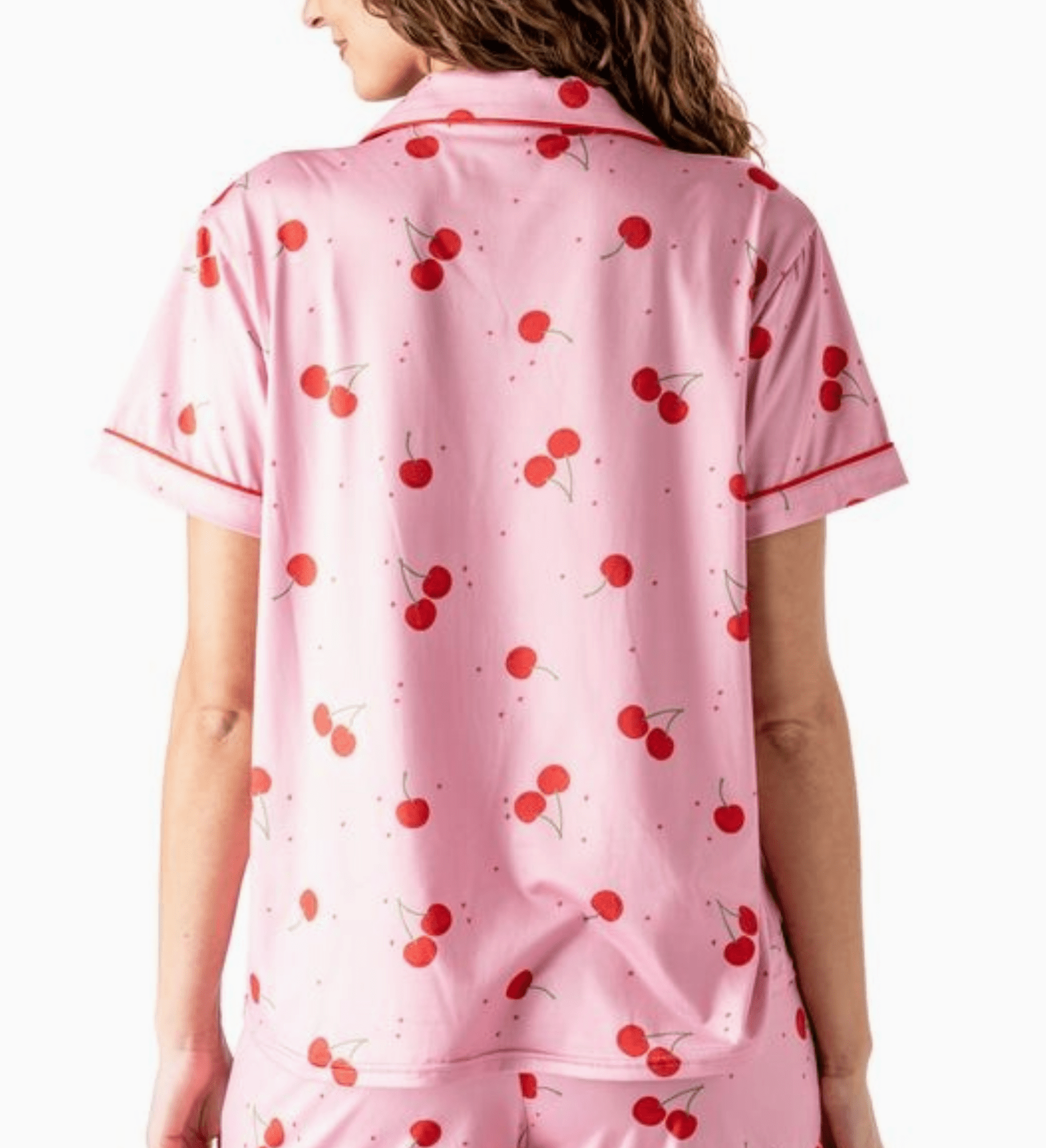 Sweet Cherry Pajama Top - The Pink Pineapple 850