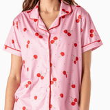 Sweet Cherry Pajama Top - The Pink Pineapple 850