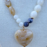Sweet Dreams Heart Necklace - The Pink Pineapple 850