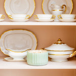 Sweet Grace Collection Candle Seafoam Round Candle - The Pink Pineapple 850