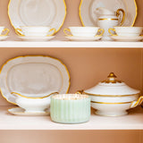 Sweet Grace Collection Candle Seafoam Round Candle - The Pink Pineapple 850