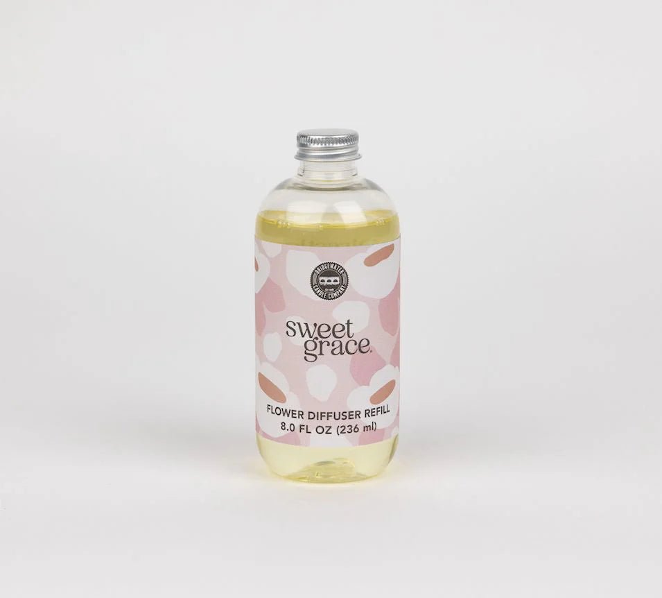 Sweet Grace Flower Diffuser Oil Refill No Dye - The Pink Pineapple 850