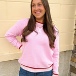 Sweet Victory Varsity Sweater - The Pink Pineapple 850