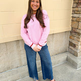 Sweet Victory Varsity Sweater - The Pink Pineapple 850