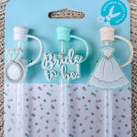 [Swig] Bride to Be Straw Topper Set - The Pink Pineapple 850