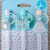 [Swig] Bride to Be Straw Topper Set - The Pink Pineapple 850